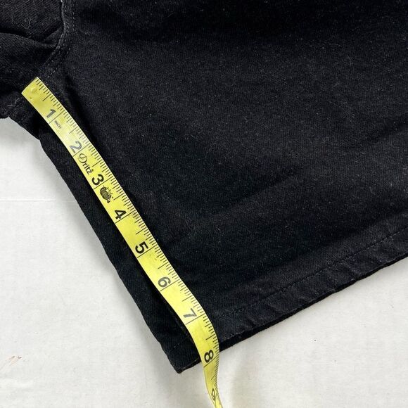 Vintage Levi’s 950 Relaxed Fit High Rise Denim Shorts Orange Tab - Picture 9 of 9